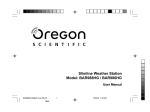 Oregon Scientific BAR988HG User's Manual