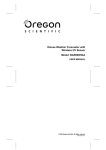 Oregon Scientific BAR609HGA User's Manual