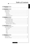 Optoma Technology ThemeScene H77 User's Manual