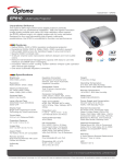 Optoma Technology EP910 User's Manual