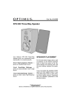 Optimus STS 830 User's Manual