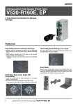 Omron V530-R160E User's Manual