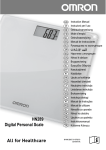 Omron HN289 User's Manual