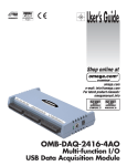 Omega Drums OMB-DAQ-2416_4AO User's Manual