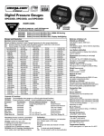 Omega DPG5500 User's Manual