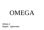 Omega Vehicle Security HHLM-2 User's Manual