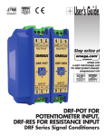 Omega Vehicle Security DRF-POT User's Manual