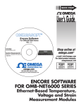 Omega Engineering OMB-NET6000 User's Manual