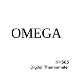 Omega Engineering HH505 User's Manual
