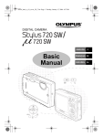 Olympus Stylus 720 SW Basic manual