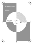 Olympus IR-500 Reference Manual