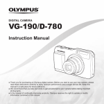 Olympus D-780 Instruction Manual