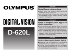 Olympus D-620L User's Manual