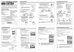 Olympus C-2 Quick Start Guide