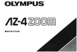 Olympus AZ-4 Zoom User's Manual