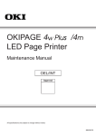 Oki 4M User's Manual