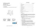 OK International DX-200/215 User's Manual