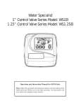 OEM Systems Waterskis WS1.25EI User's Manual