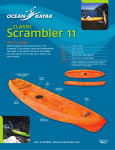 Ocean Kayak Scrambler 11 User's Manual