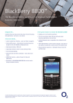 O2 Innovations BlackBerry 8800 User's Manual