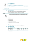 NXP Semiconductors CGD944C User's Manual