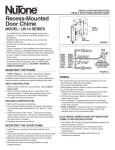 NuTone LB-14 User's Manual
