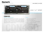 Numark Industries MP3 User's Manual