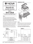 Nova Retrofit Kit 50-0-1818-22 User's Manual