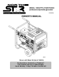 Northern Industrial Tools 15000 PPG User's Manual