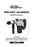 Northern Industrial Tools 143384 User's Manual