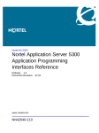Nortel Networks Personal Agent AS 5300 User's Manual