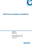 Nortel Networks 703t User's Manual