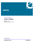 Nortel Networks NN46120-104 User's Manual