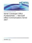 Nortel Networks NN43001-121 User's Manual