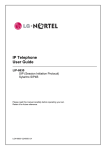 Nortel Networks LIP-6830 User's Manual
