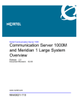 Nortel Networks NN43021-110 User's Manual