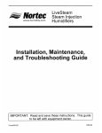 Nortec Industries Steam Injection Humidifiers User's Manual
