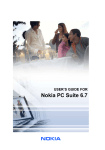 Nokia Suite 6.7 User's Manual