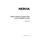 Nokia Oven 8.5 User's Manual