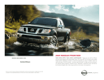 Nissan Frontier User's Manual