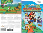 Nintendo Super Paper Mario 45496902629 User's Manual