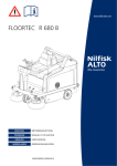 Nilfisk-ALTO R 680 B User's Manual