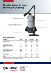 Nilfisk-ALTO GD 5/10 User's Manual