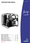 Nilfisk-ALTO Contractor Diesel User's Manual