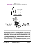 Nilfisk-ALTO Classic 12 User's Manual