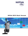 Nilfisk-Advance America CFM GD10 User's Manual