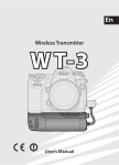 Nikon WT-3 User's Manual