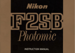 Nikon F25B User's Manual