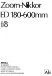 Nikon ED180600MM User's Manual