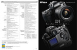 Nikon D1 User's Manual